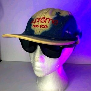 Supreme Acid Wash snapback Hat